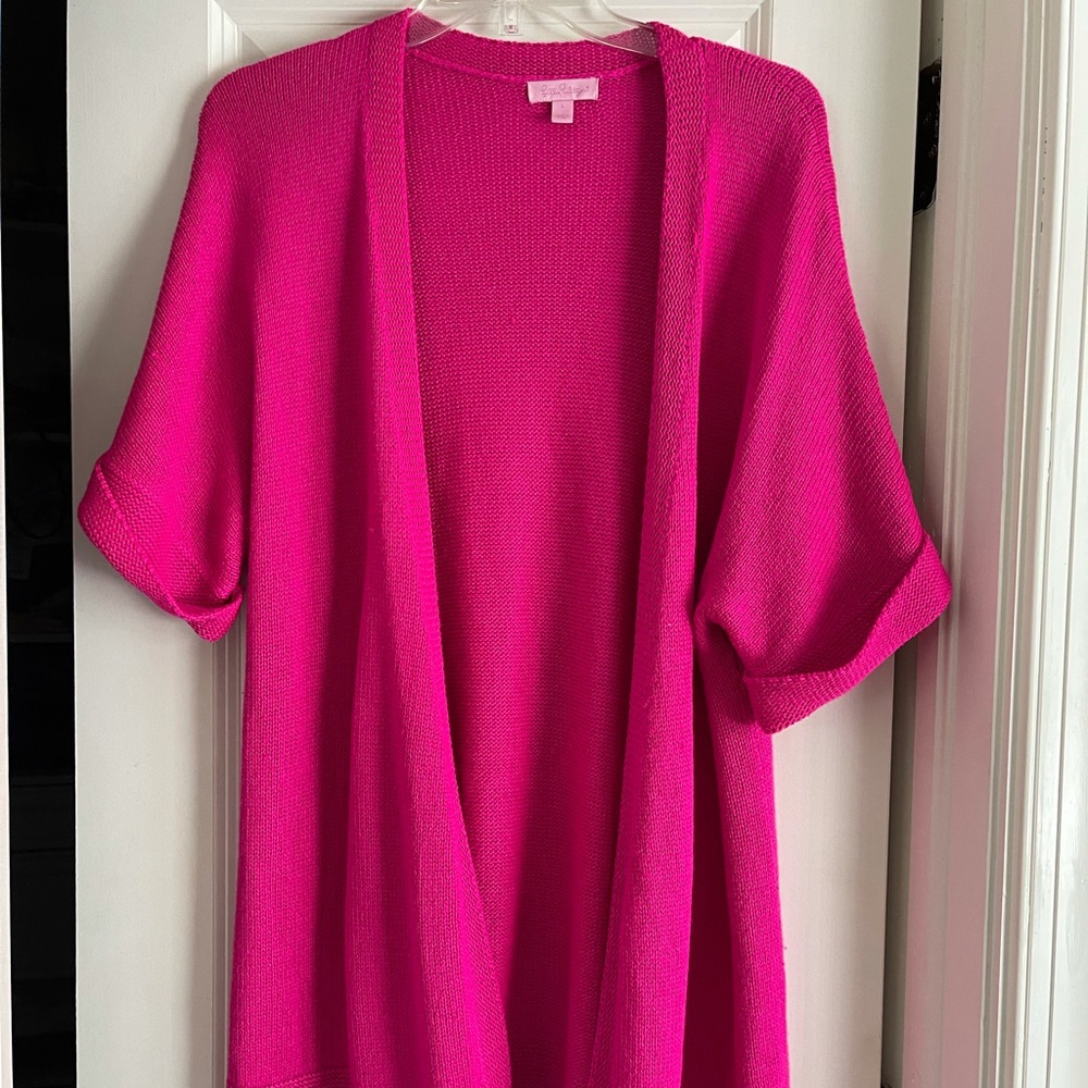 Lily Pulitzer pink sweater